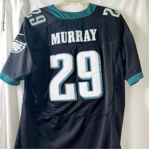 NWOT NFL Philadelphia Eagles Murray # 29 On Field Black Jersey
